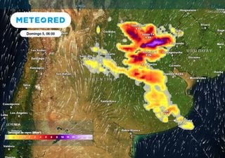 Ya hay fecha y hora de llegada para las tormentas: lluvias fuertes, granizo y ráfagas 