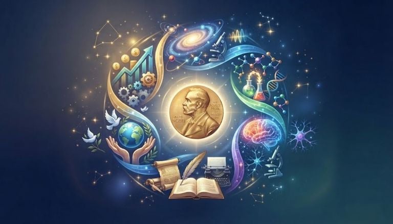 Del misterio del universo al cerebro humano: estos son todos los ganadores de los Premios Nobel 2026