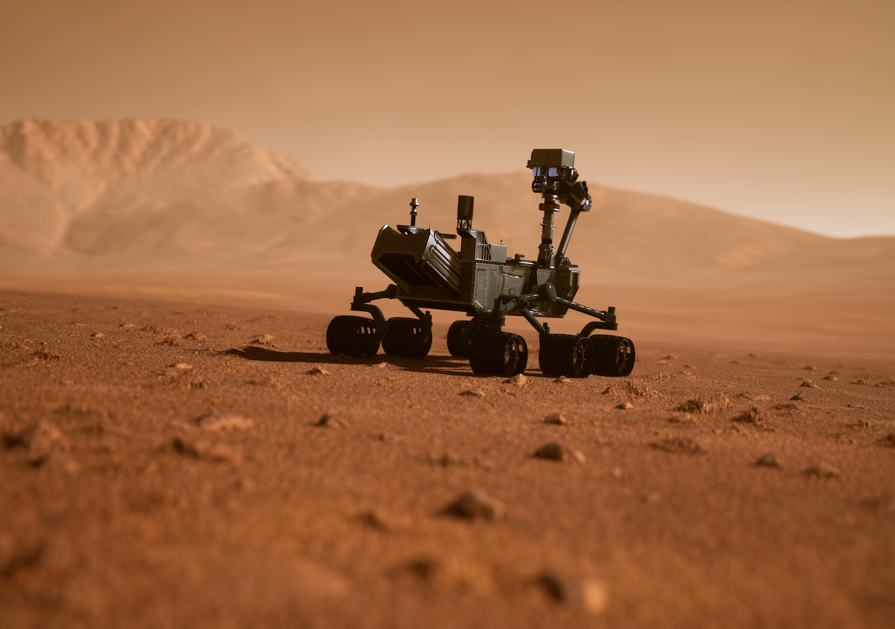Nasa Rover Curiosity Erforscht Marsianische Seenlandschaft YLEAV
