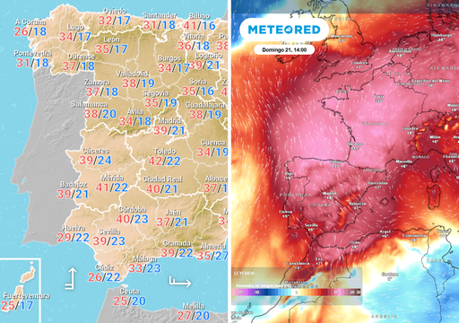 Avisos rojos de la AEMET: Zaragoza, Bilbao y las otras nueve capitales espa&ntilde;olas que ma&ntilde;ana superar&aacute;n los 40 &ordm;C