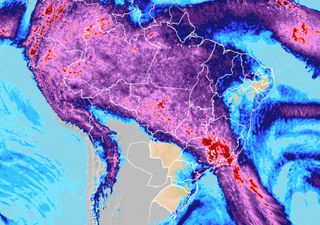 ZCAS deixa em alerta parte das regiões Centro-Oeste e Sudeste