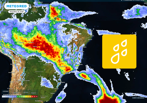 ZCAS e chuvas intensas deixam em alerta 15 estados nesta ter&ccedil;a,10; veja a previs&atilde;o