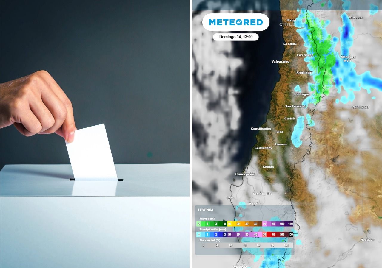 La semana culminará con un domingo electoral favorable: poca lluvia y temperaturas templadas en la zona central.