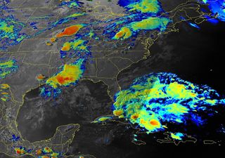 Posible formación ciclónica al oriente del Golfo de México