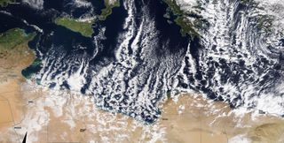 Zonas de Libia afectadas por nieve y fenómenos invernales