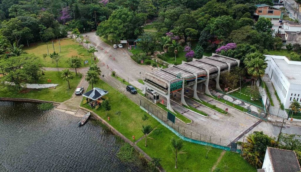 O Parque é um ponto turístico no ABC Paulista perfeito para uma viagem bate e volta para quem quer se divertir e conectar com a natureza. Crédito: Reprodução/Prefeitura de São Bernardo do Campo.