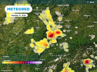 Zwischen dem 19. und 20. erreicht ein Tiefdruckgebiet Deutschland mit schweren Unwettern und einer starken Abkühlung