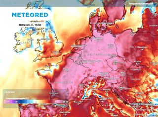 Zwischen heute und Mittwoch erwartet Deutschland die extremste Hitze: Das sind die kritischen Regionen und Stunden