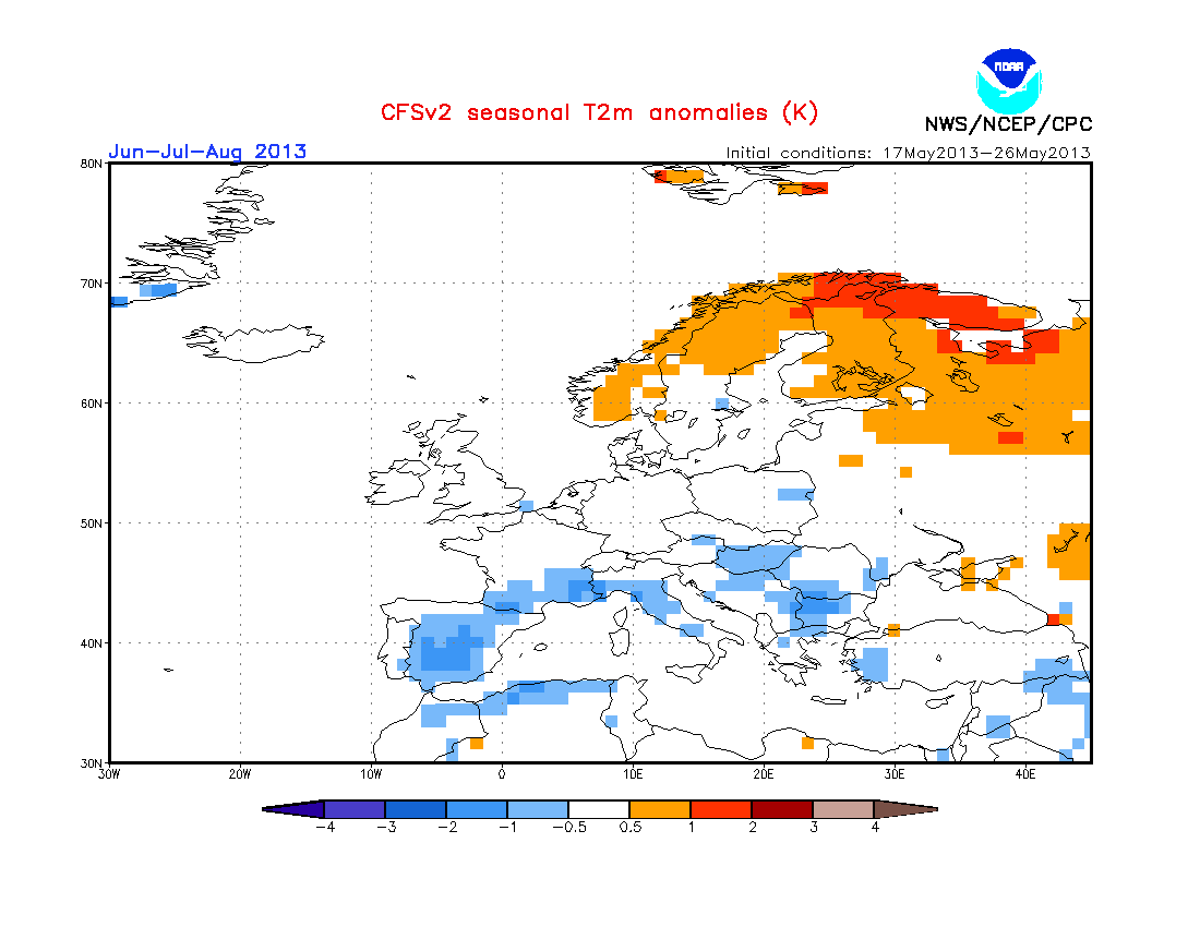 ¿Ausencia del verano en 2013?