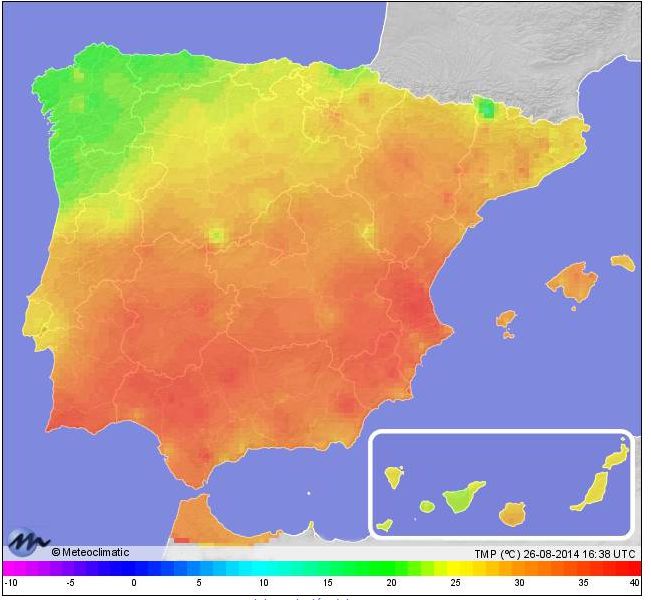 ¿de Dónde Viene El Aire Caliente Que Ha Afectado A La Zona De Valencia Y áreas Circundantes?
