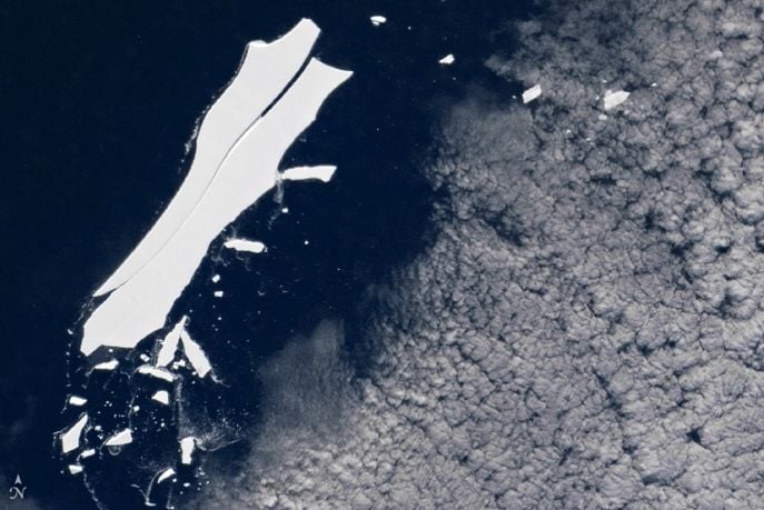 ¿el Fin Del Viaje Para El Iceberg B-15Z? ¿el Fin Del Viaje Para El Iceberg B-15Z?