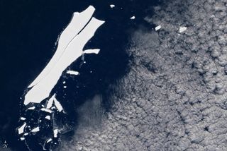 ¿El fin del viaje para el iceberg B-15Z?