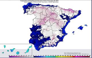 ¿Este intenso frío en España prueba que la Tierra no se está calentando?