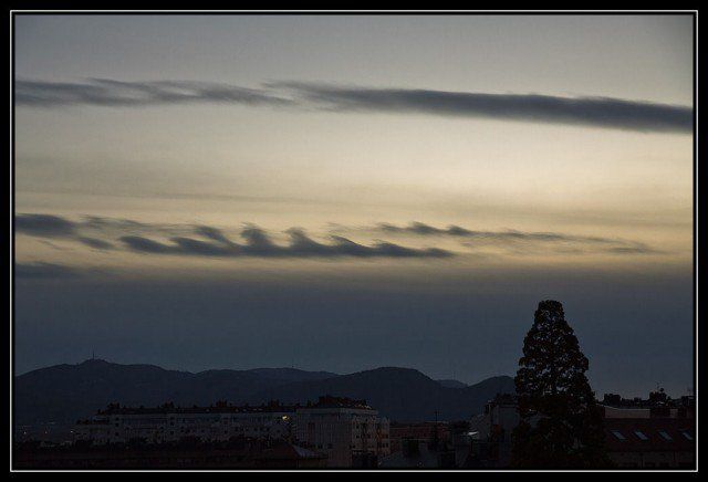 ¿inestabilidad Kelvin-Helmholtz Al Atardecer El 04/12/2010?