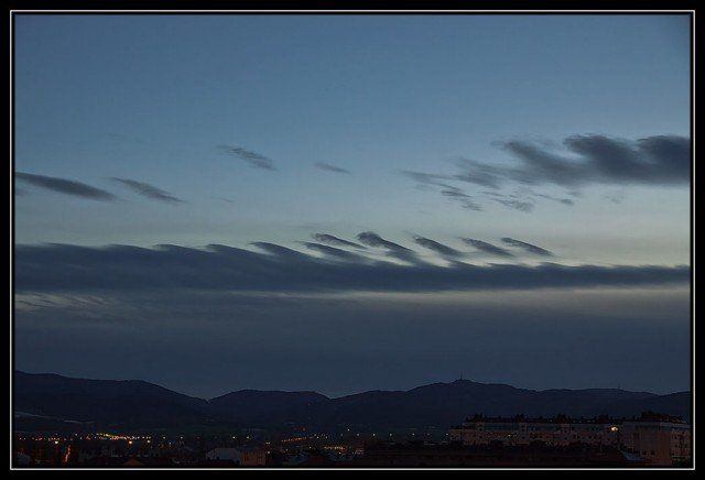 ¿inestabilidad Kelvin-Helmholtz Al Atardecer El 04/12/2010?