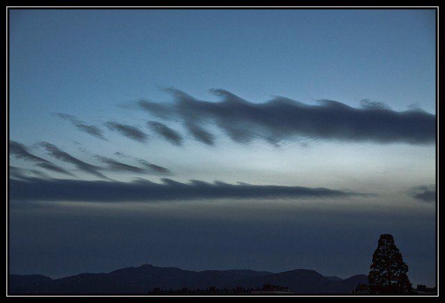 ¿inestabilidad Kelvin-Helmholtz Al Atardecer El 04/12/2010?