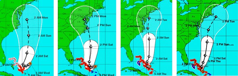 ¿por Qué El Modelo Del Ceppm/ecmwf Predijo Tan Bien A Joaquín? Las predicciones oficiales del CNH fueron llevando poco a poco a Joaquín hacia las aguas de Atlántico tal y como predecía el modelo del CEPPM.