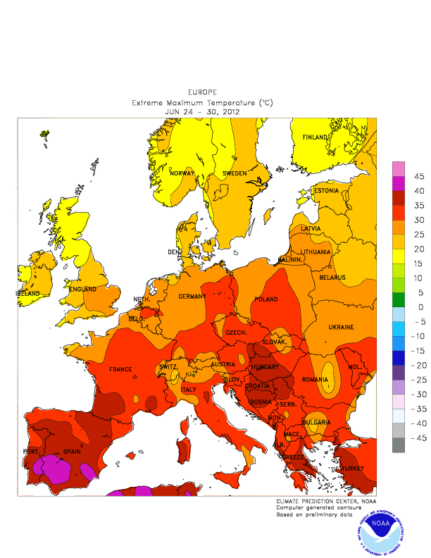 ¿qué Hay Detrás De Los Récords De Calor En Junio De 2012?
