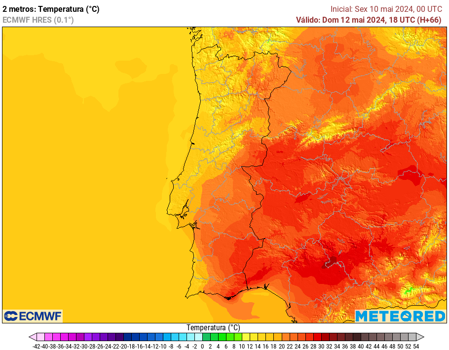Tempo em Portugal este inverno, segundo a Meteored: mais quente do