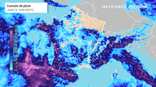 Cumuls de pluie