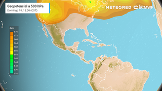 Geopotencial a 500 hPa