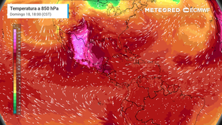 Temperatura a 850 hPa