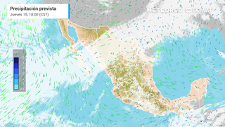 Precipitación prevista