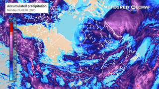 Accumulated precipitation