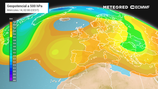 Geopotencial a 500 hPa