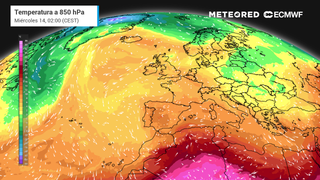 Temperatura a 850 hPa