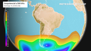 Geopotencial a 500 hPa