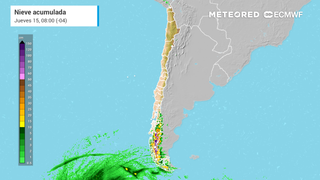 Nieve acumulada