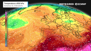 Temperatura a 850 hPa
