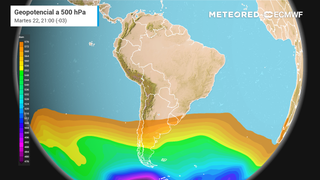 Geopotencial a 500 hPa