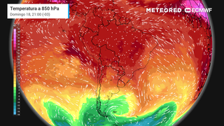Temperatura a 850 hPa
