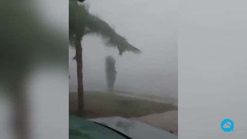 Fuerte temporal en Brasil