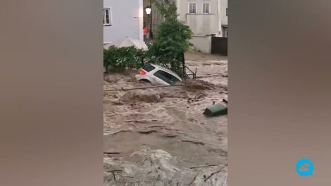 Las inundaciones provocan importantes daños en Austria