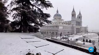 Duro temporal de lluvia, nieve y viento en España