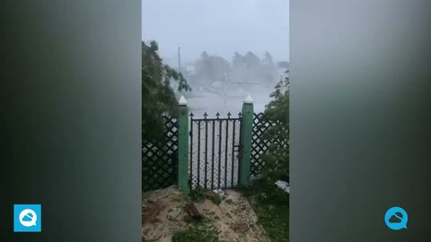El huracán Fiona causó estragos en República Dominicana