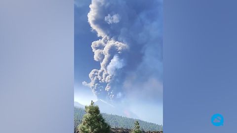 La erupción del volcán de La Palma (España) cumple tres semanas