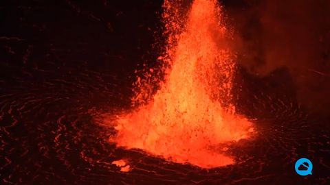 El volcán hawaiano Kilauea entra en erupción