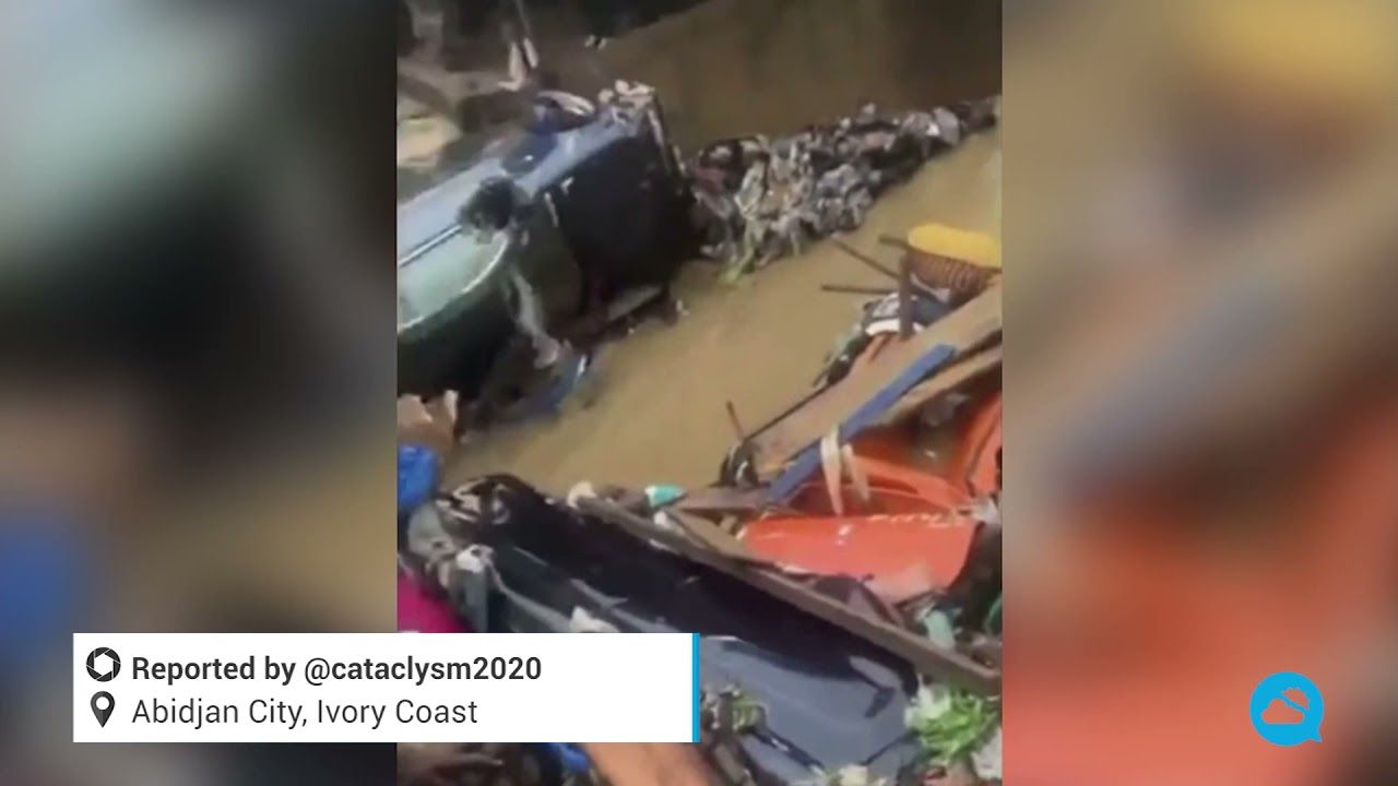 Inundaciones mortales en Costa de Marfil