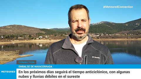 Sol y noches frías en el embalse de Navacerrada