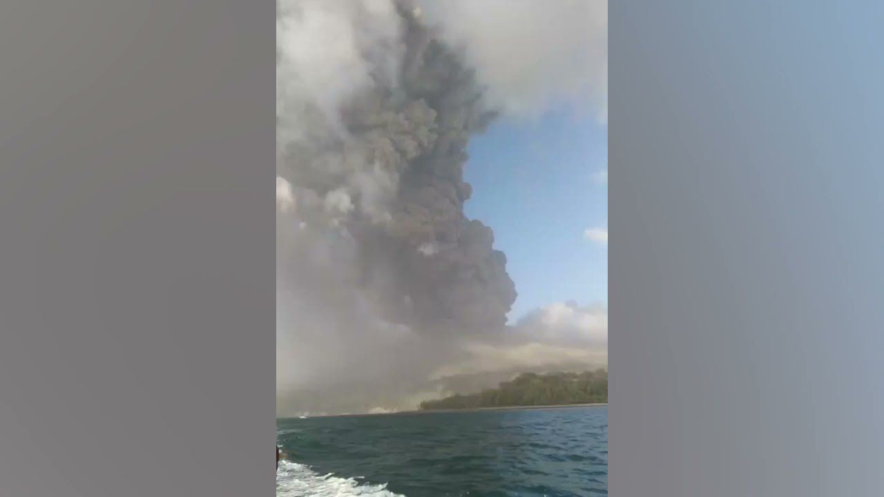 Nueva erupción explosiva del volcán de La Soufrière