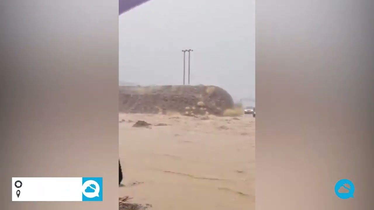 Impresionantes inundaciones en distintas regiones de Omán