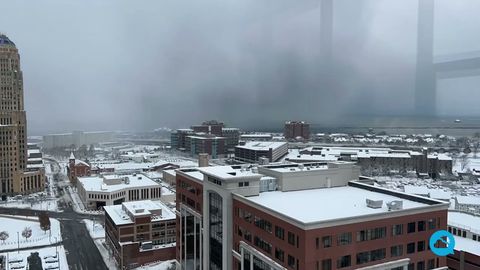 Impresionantes nevadas por efecto lago en Buffalo (NY), EE.UU