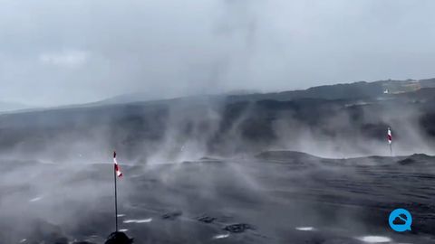 Las coladas de lava de La Palma (Canarias, España)