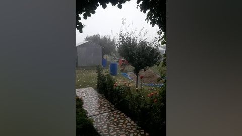 Tormentas muy intensas en el sureste de Europa