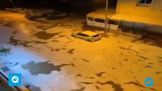 Una tormenta muy violenta provoca importantes daños en la provincia de Izmir, Turquía