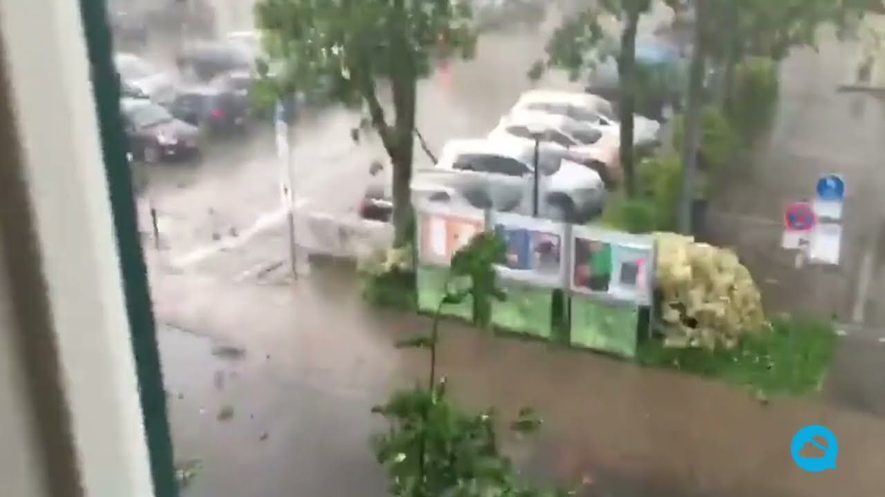 Increíble tornado en Alemania